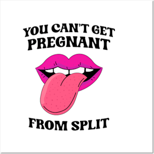 You Can't Get Pregnant From Spit Posters and Art